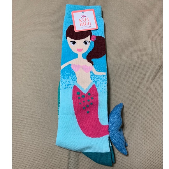 Mermaid Knee High Socks - Picture 3 of 3